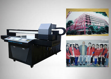 Mesin Cetak Flatbed UV Digital 1.5KW Dengan Epson DX7 Untuk Desain Kemasan